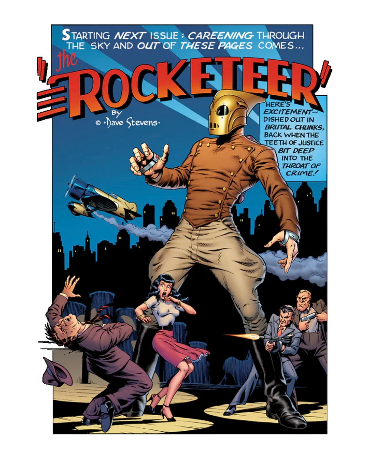 SMC Rocketeer Dave Stevens Collectors Set SDCC Exclusive (4 card box set)