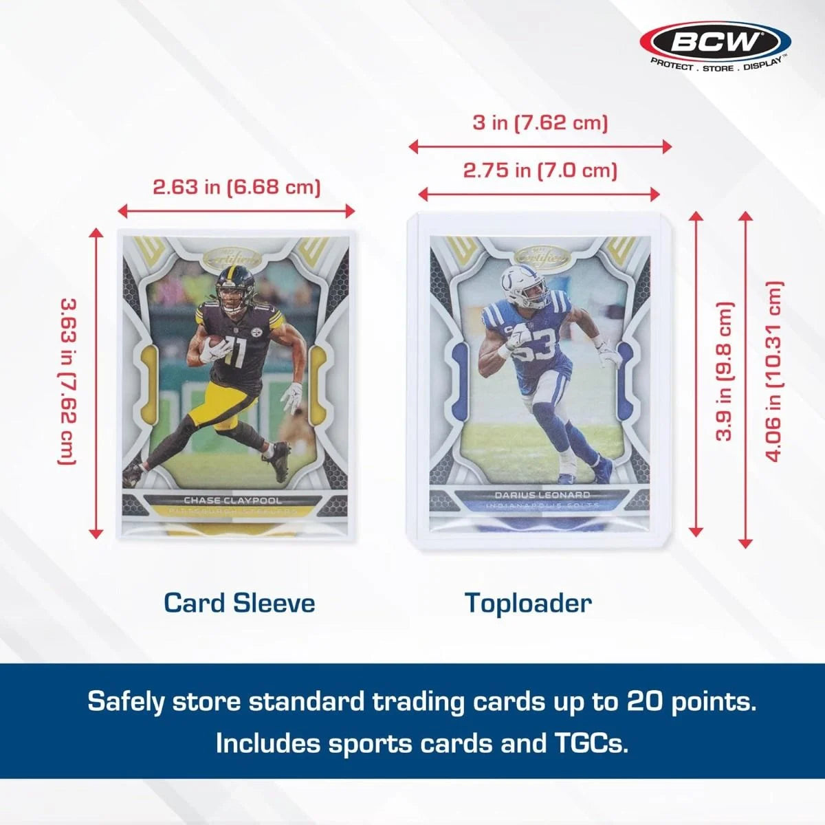 200 Count Card Sleeves and Toploader Combo Pack