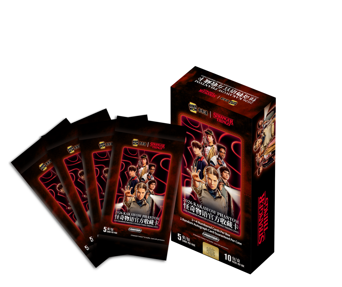 2026 Kakawow Phatom, Stranger Things trading cards