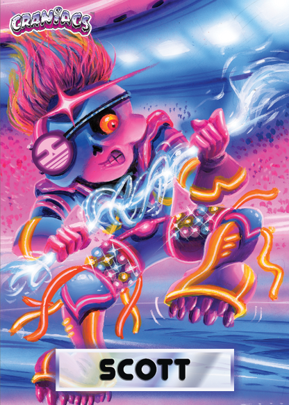 Craniacs Trading Cards, Blaster Box