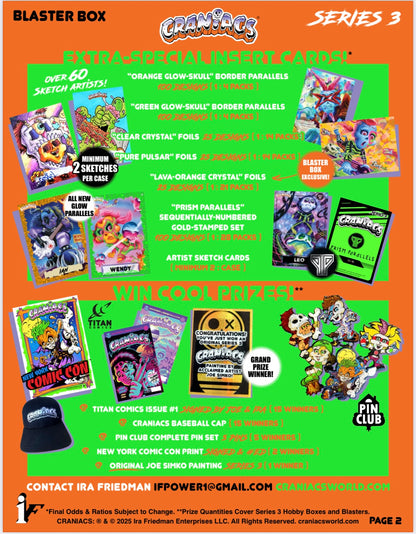 Craniacs series 3 blasters