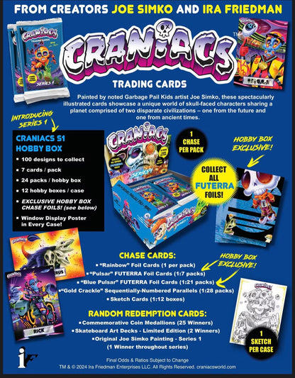 Craniacs series 1 hobby box
