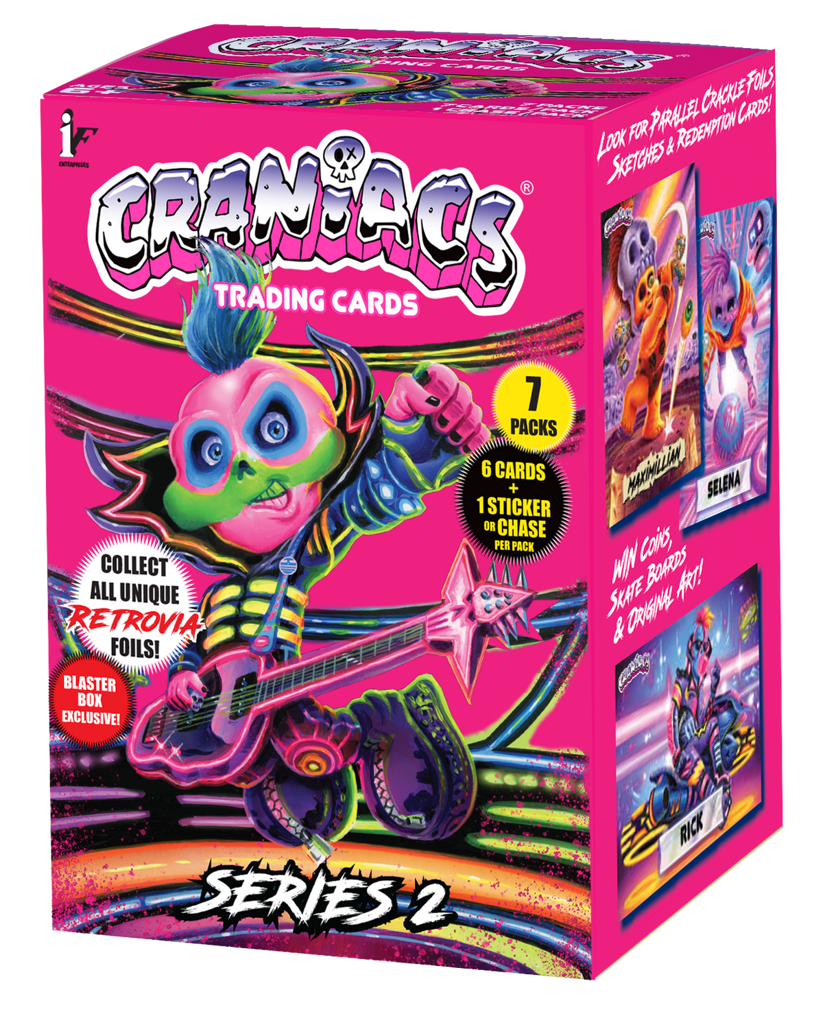Craniacs Trading Cards, Blaster Box