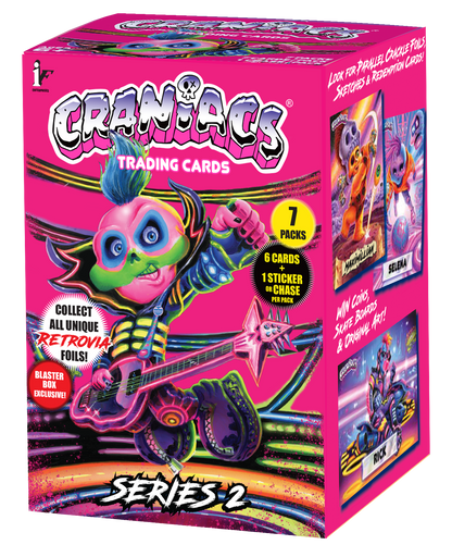 Craniacs Trading Cards, Blaster Box