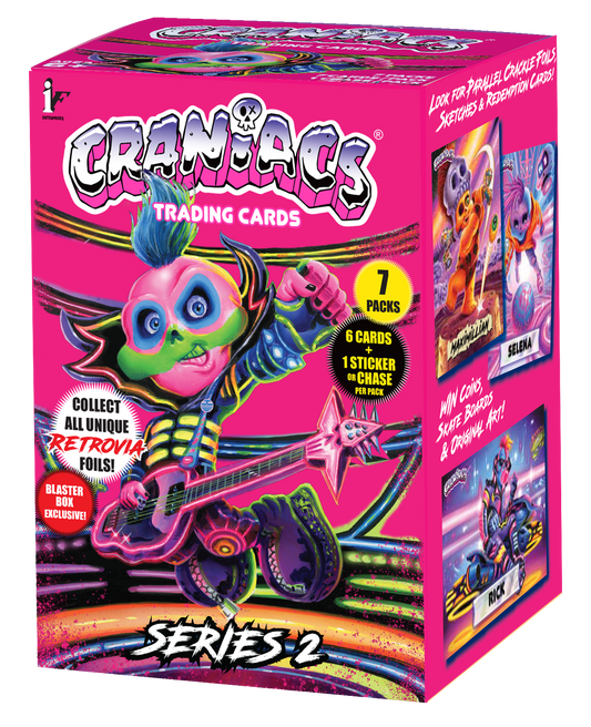 Craniacs Trading Cards, Blaster Box