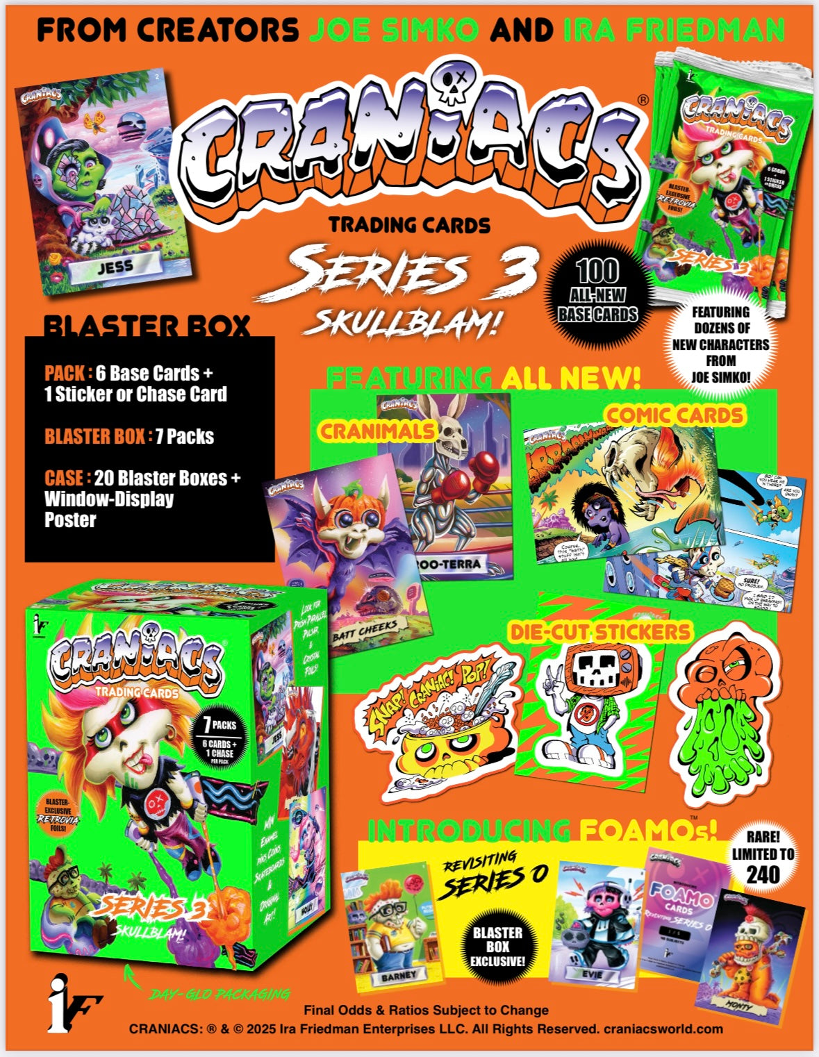 Craniacs series 3 blasters