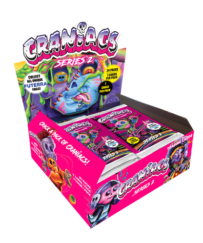 Craniacs trading cards Series 2 Hobby Box.