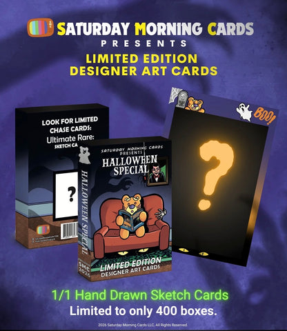SMC- 1/1 Halloween Special sketch card, Limited Edition single-card box