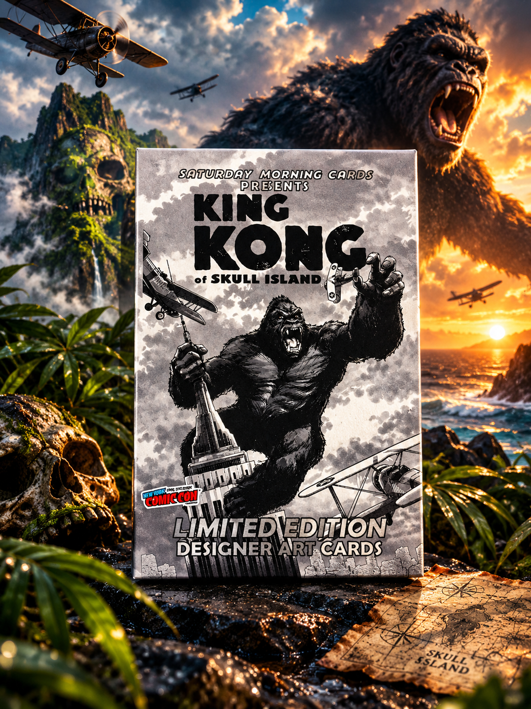 SMC- NYCC Exclusive, King Kong Black and White Variant