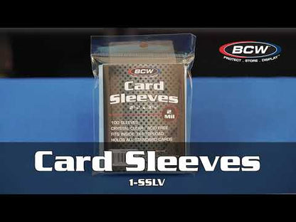 Standard Card Sleeves -100 pack