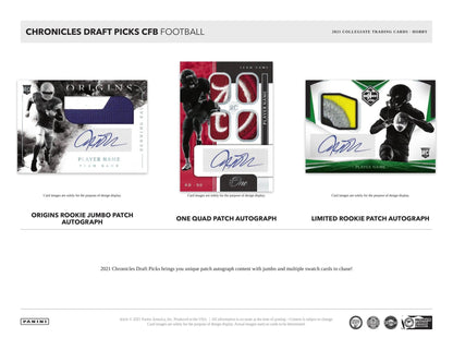 2021 Panini Chronicles Draft Picks Football Hobby box